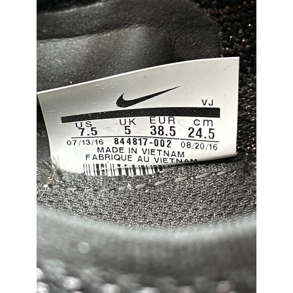 Nike Free TR Focus Flyknit Black Running Shoes Women’s US 7.5 Lightweight - Picture 5 of 9